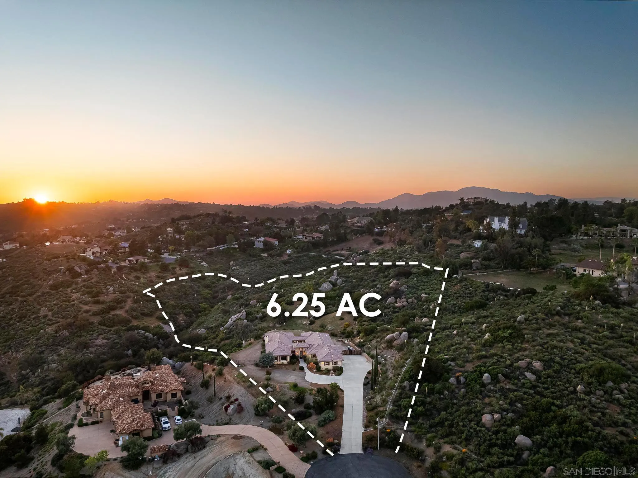 2001 Corte Sierra Alpine, CA 91901 - Photo 4 of 35 an aerial view of multiple house