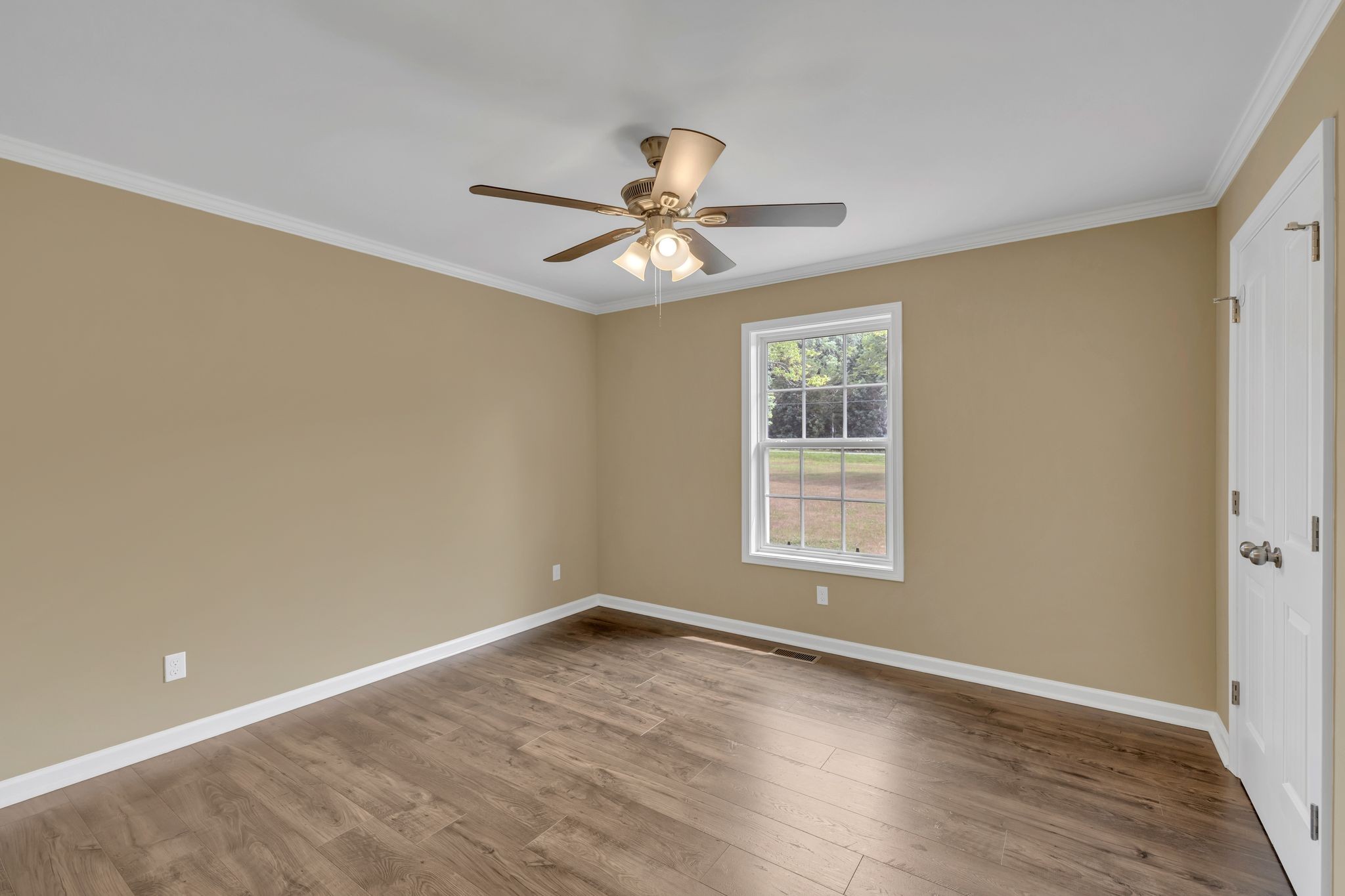 5065 Craddock Road Lascassas, TN 37085 - Photo 25 of 51 wooden floor in an empty room with a window