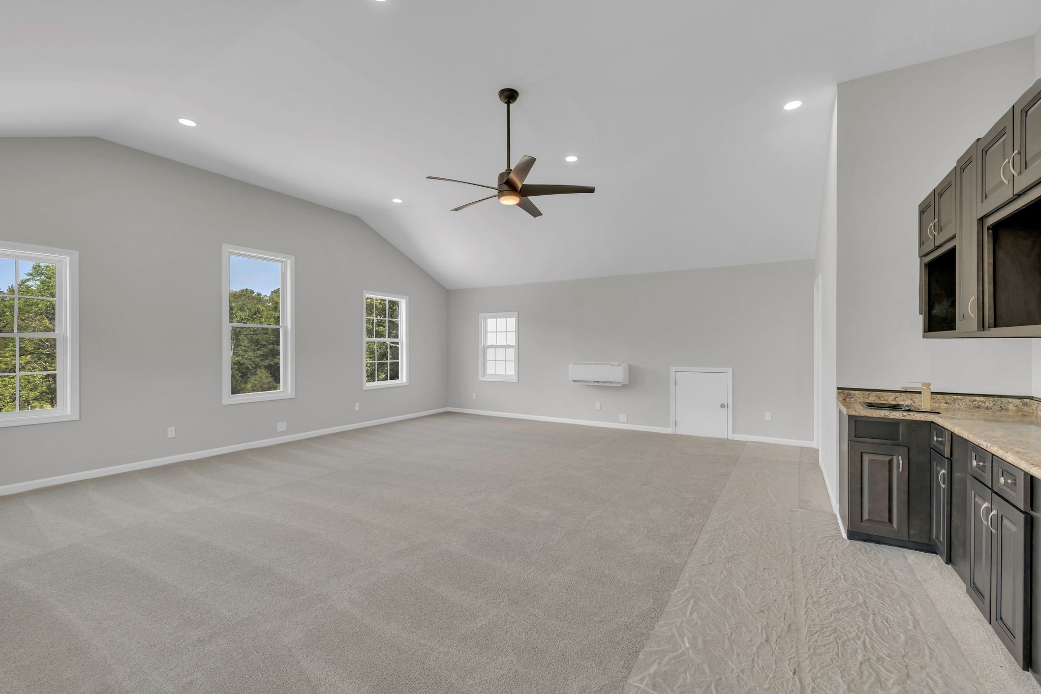 5065 Craddock Road Lascassas, TN 37085 - Photo 33 of 51 an empty room with windows and ceiling fan