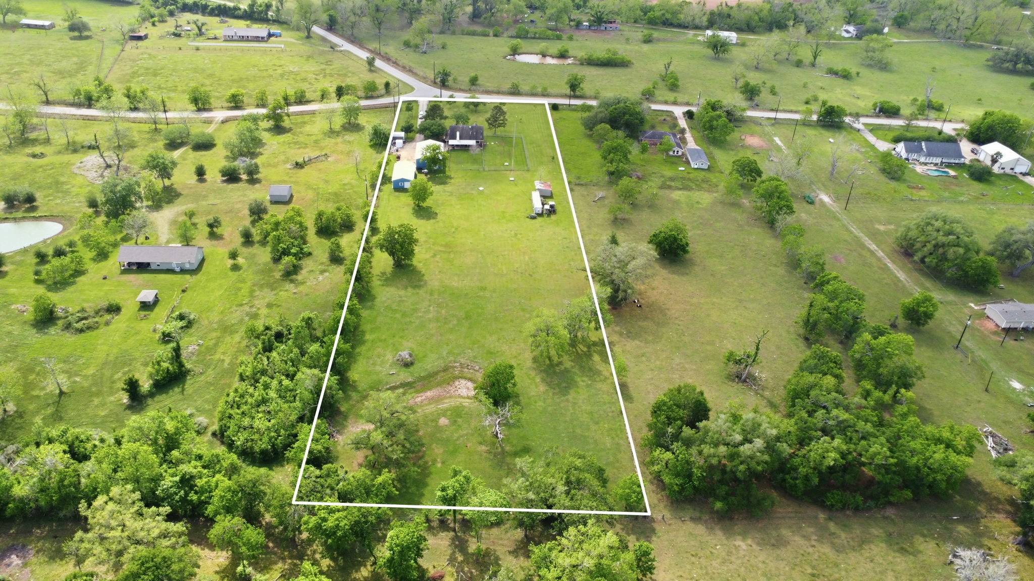 3625 County Road 36 Angleton, TX 77515 - Photo 23 of 25 Aerial View