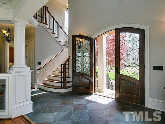 6037 Over Hadden Court Raleigh, NC 27614 - Photo 3 of 25 a view of entryway and hall with wooden floor