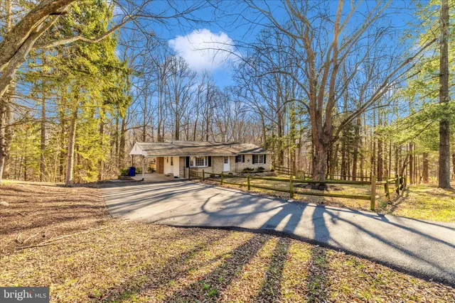 a view of a swimming pool with an outdoor space