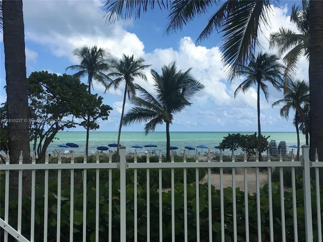 a view of outdoor space with trees