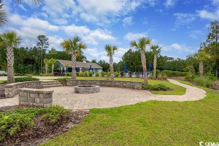 1221 Wind Swept Court Little River, SC 29566 - Photo 22 of 29 Surrounding community featuring a fire pit, a pati
