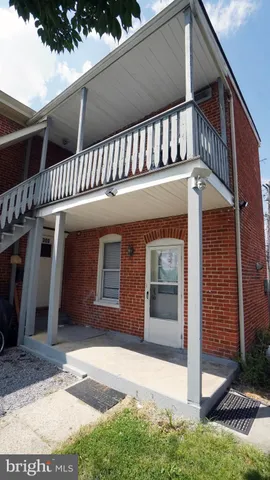 a view of a house with a door