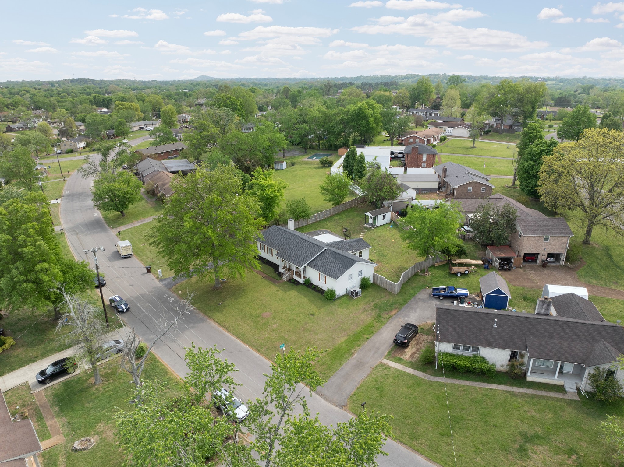 1250 Sioux Terrace Madison, TN 37115 - Photo 23 of 27 an aerial view of a house with a yard