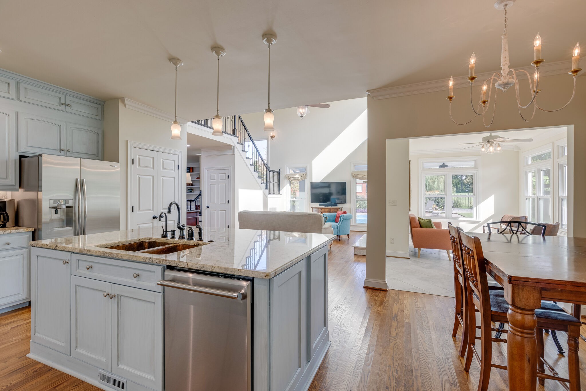 200 Eiderdown Drive Franklin, TN 37064 - Photo 12 of 45 a kitchen with a sink a counter space appliances and cabinets