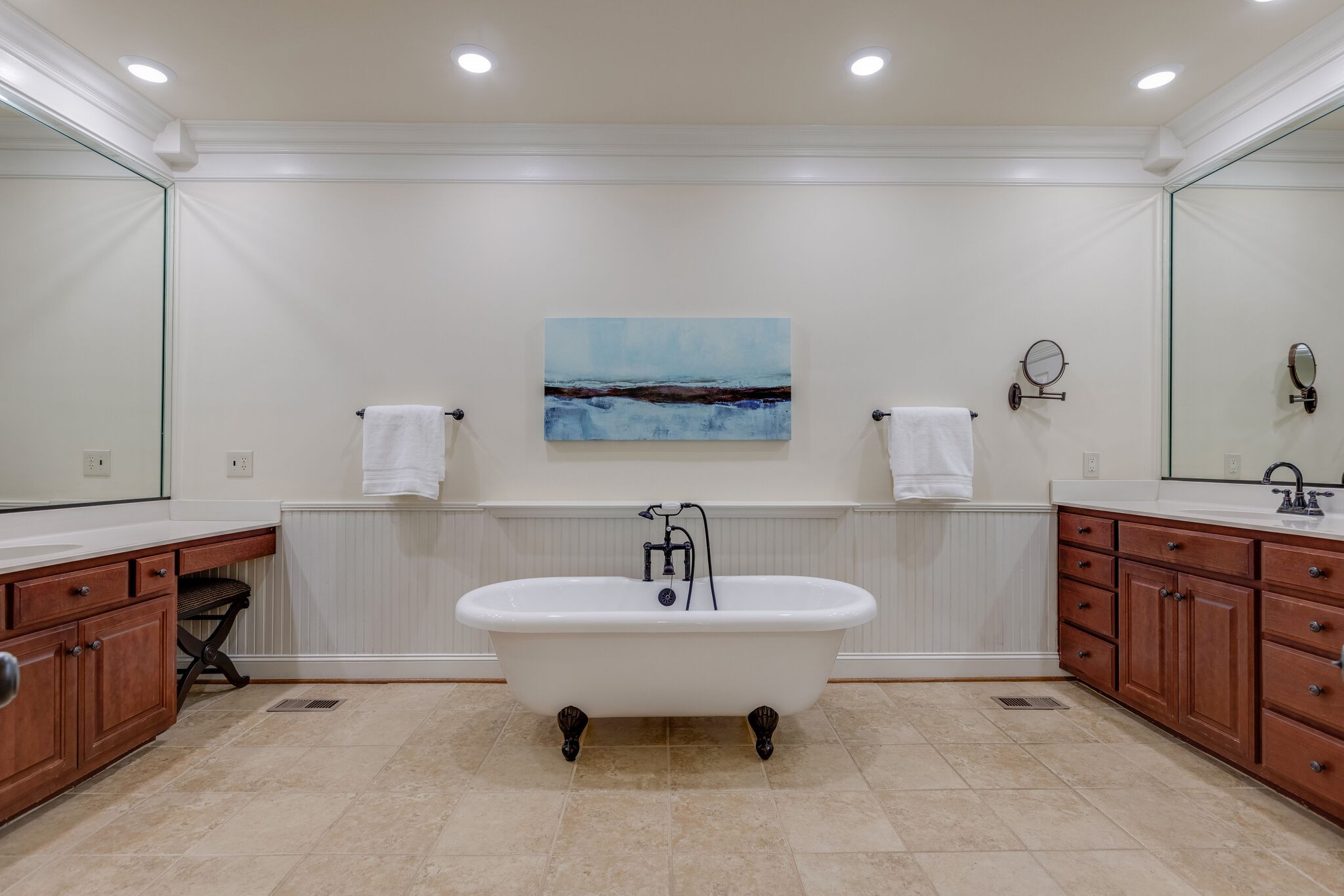 200 Eiderdown Drive Franklin, TN 37064 - Photo 18 of 45 a spacious bathroom with a sink and a mirror