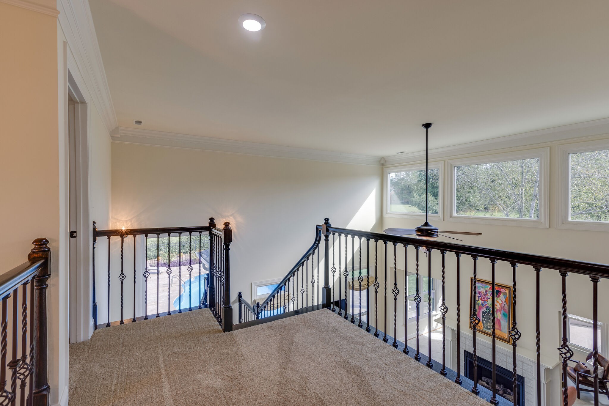 200 Eiderdown Drive Franklin, TN 37064 - Photo 23 of 45 a view of a hallway with windows