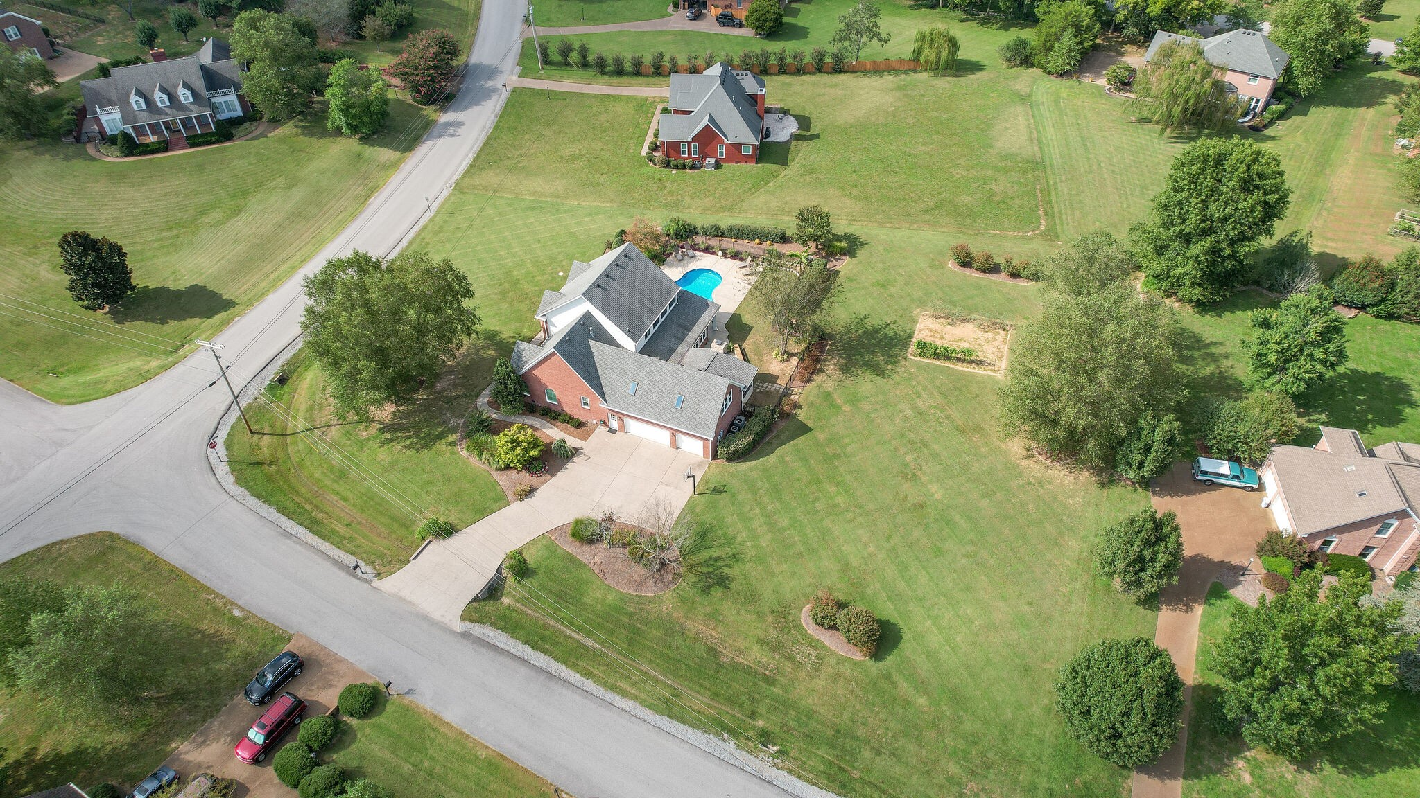 200 Eiderdown Drive Franklin, TN 37064 - Photo 38 of 45 an aerial view of residential houses with outdoor space
