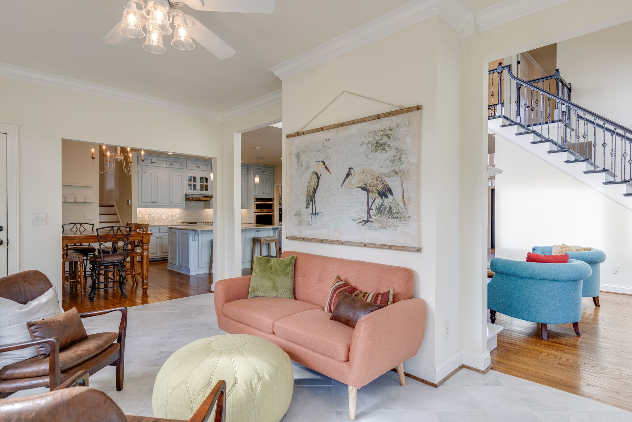 200 Eiderdown Drive Franklin, TN 37064 - Photo 8 of 45 a living room with furniture and wooden floor