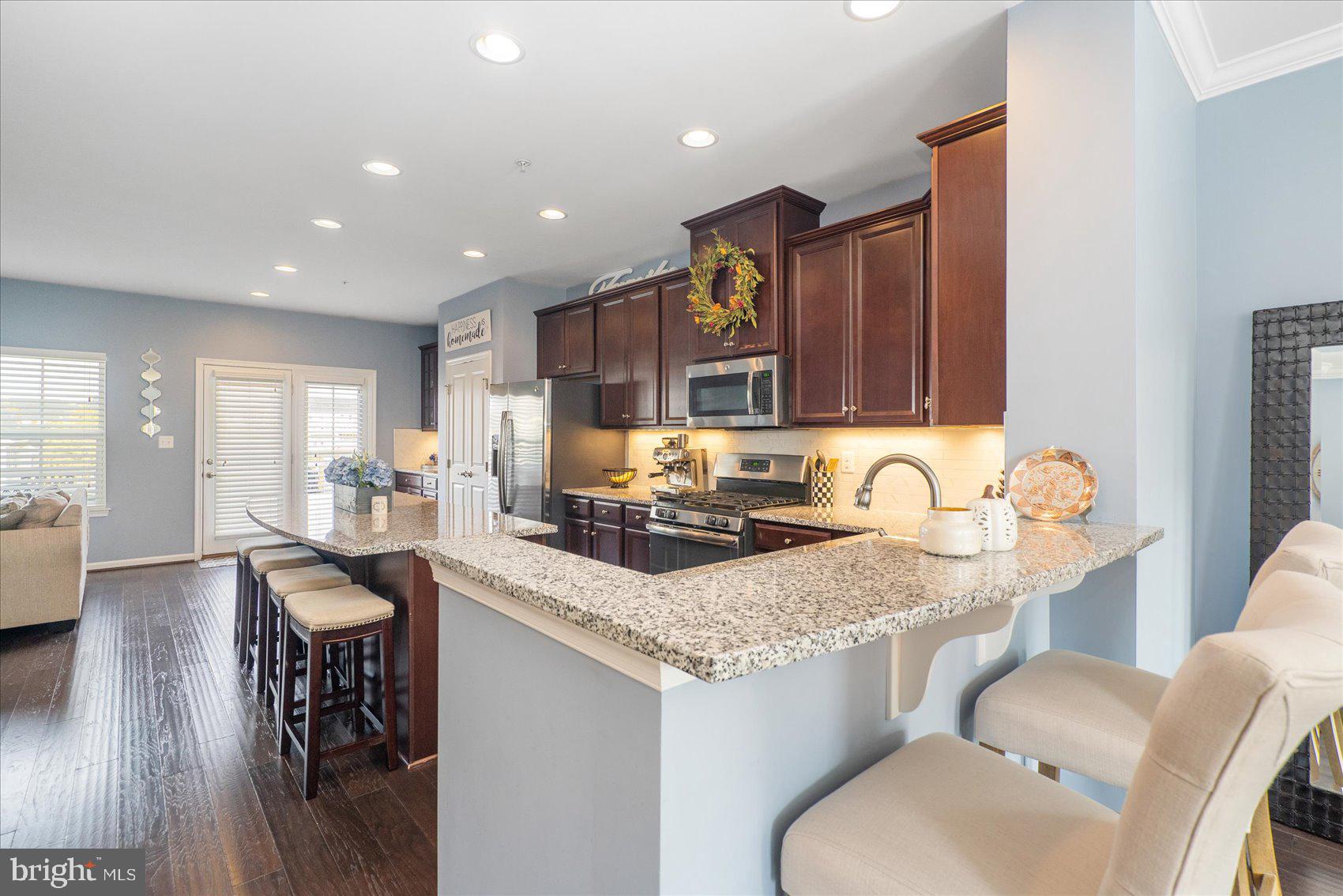 632 Buggy Ride Road Bel Air, MD 21014 - Photo 15 of 52 Kitchen With Breakfast Bar