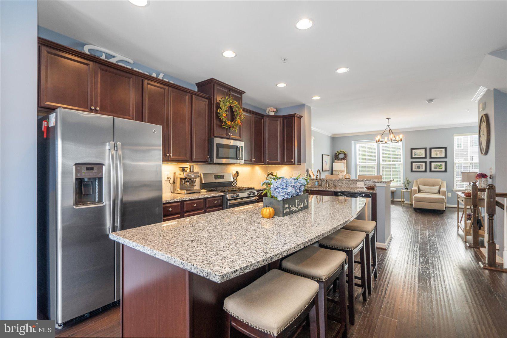 632 Buggy Ride Road Bel Air, MD 21014 - Photo 16 of 52 Kitchen With Breakfast Bar