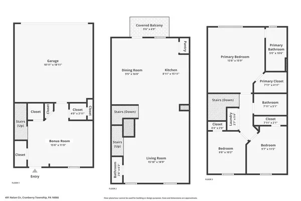 $349,900 | 491 Nolan Circle, Cranberry Township, PA 16066