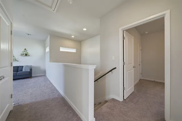 a view interior of the house and hallway