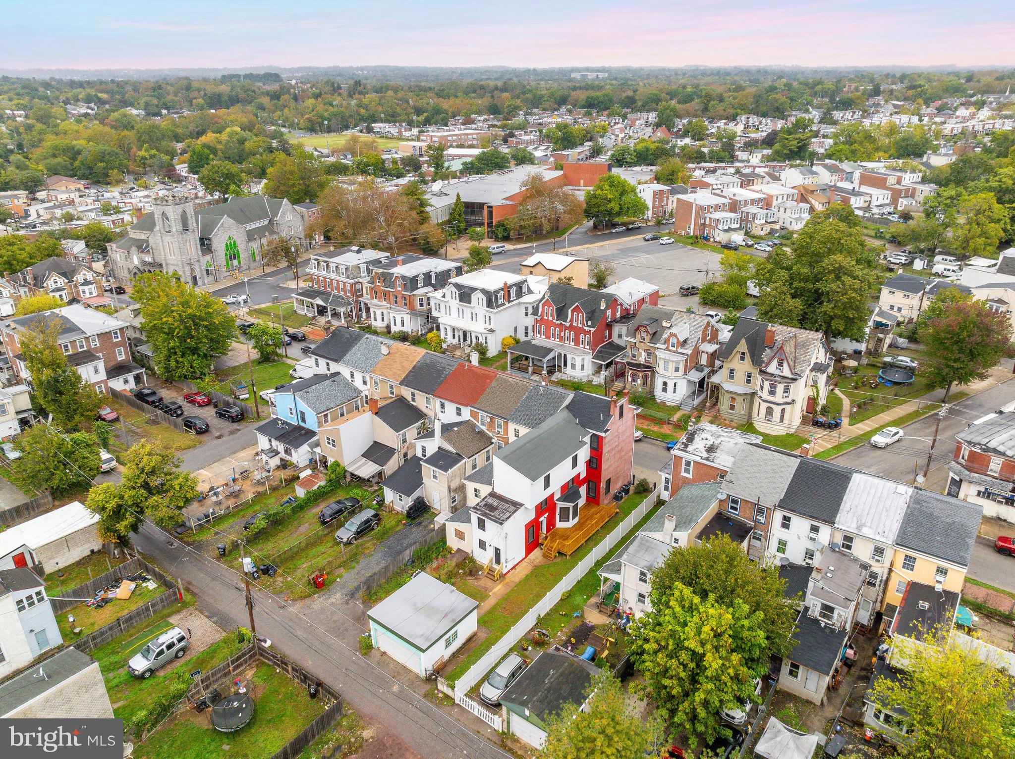 32 East Elm Street Norristown, PA 19401 - Photo 64 of 65 an aerial view of residential houses with outdoor space