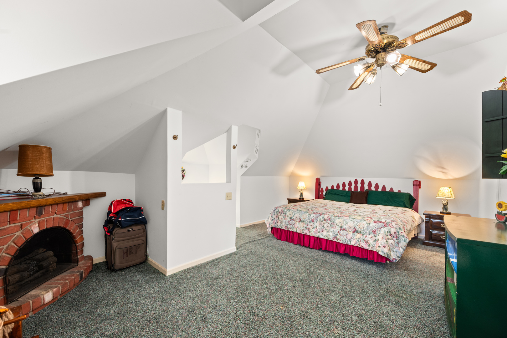 15165 Quigley Road Sycamore, IL 60178 - Photo 34 of 101 a bedroom with a bed and a chandelier