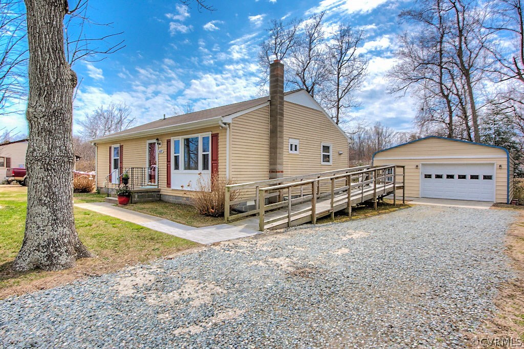 480 Riverside Drive Center Cross, VA 22437 - Photo 36 of 43 Unpaved Driveway