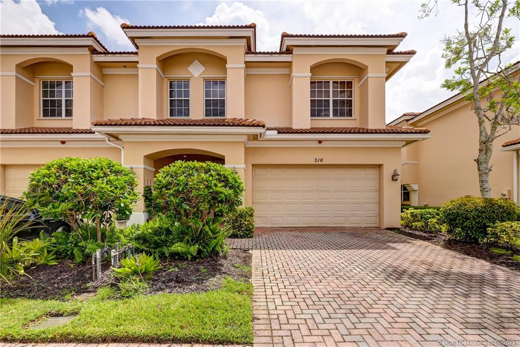 front view of the house