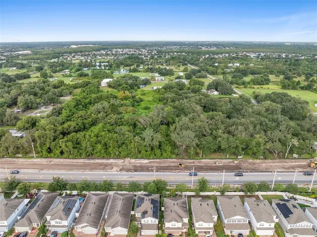 a view of a green field