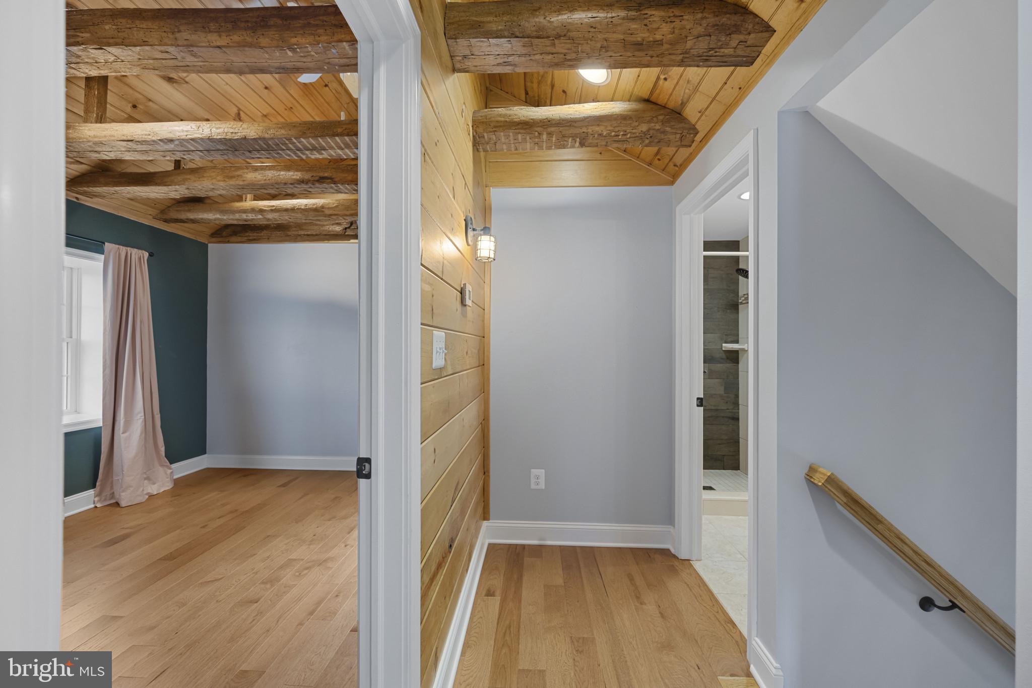35 South Mcdermott Road, Unit A Pylesville, MD 21132 - Photo 20 of 35 a view of hallway with wooden floor