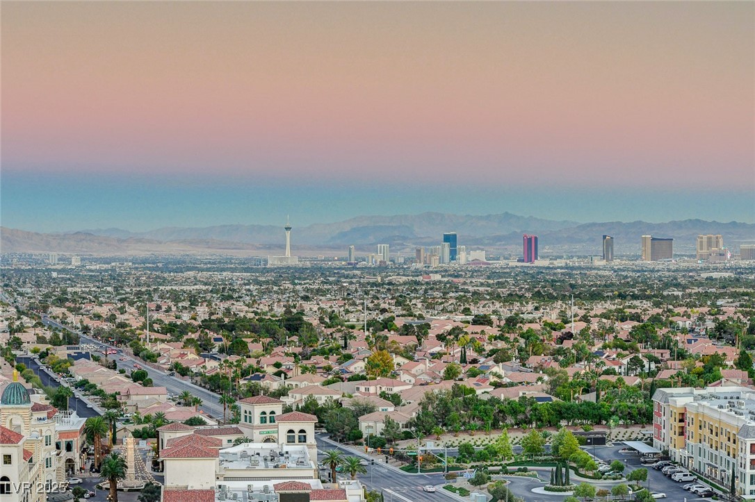 9101 Alta Drive, Unit 1406 Las Vegas, NV 89145 - Photo 50 of 69 View of urban area with a mountain backdrop