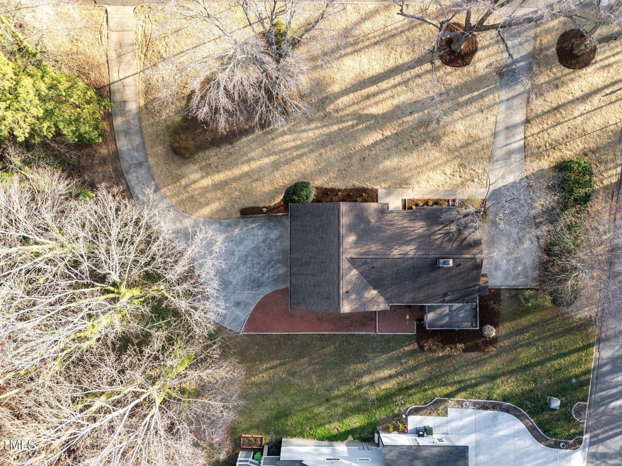 2108 Rangecrest Road Raleigh, NC 27612 - Photo 35 of 38 an aerial view of residential houses with outdoor space