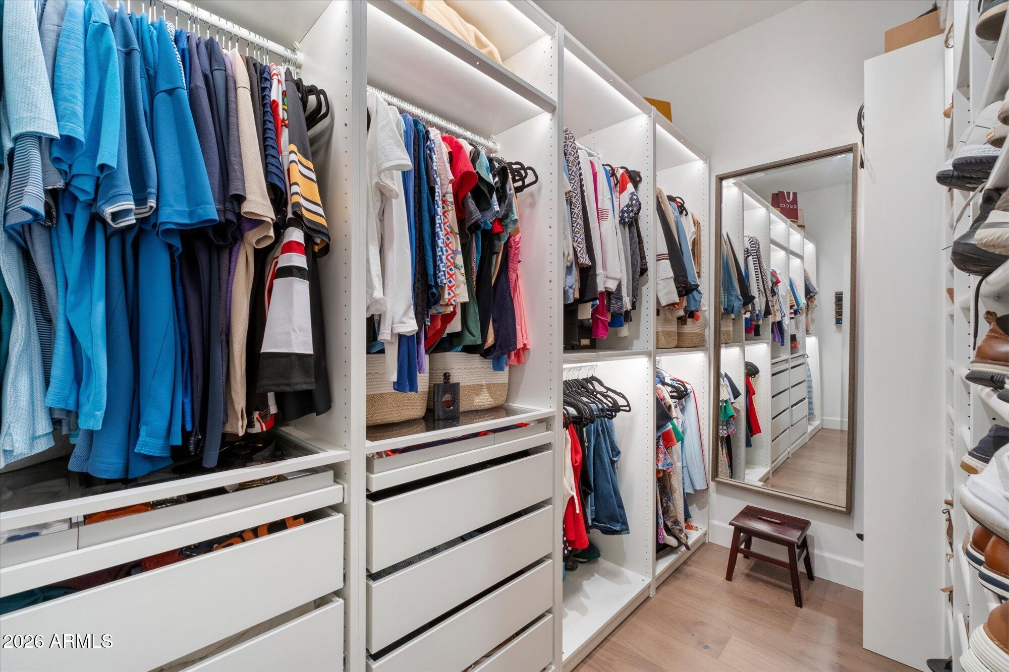 17561 Blaze Lane Rio Verde, AZ 85263 - Photo 24 of 46 a view of walk in closet with clothes