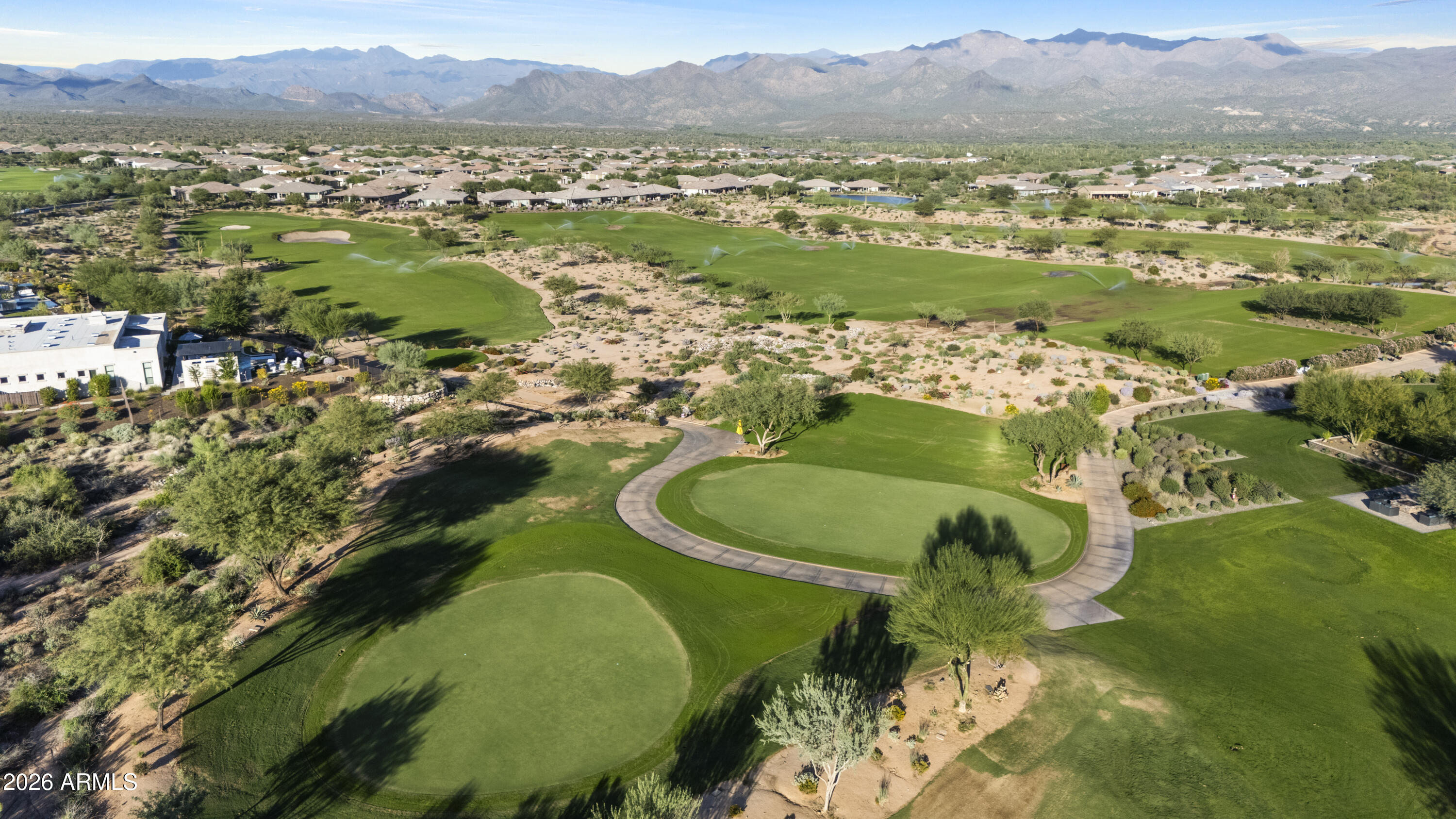 17561 Blaze Lane Rio Verde, AZ 85263 - Photo 45 of 46 a view of a lake with a city