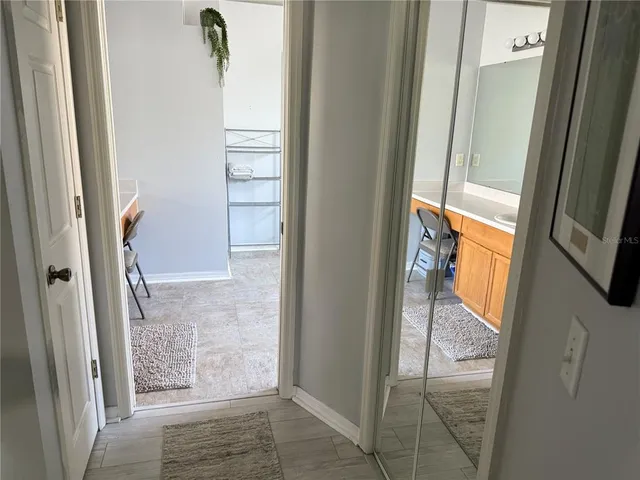 a view of walk in closet