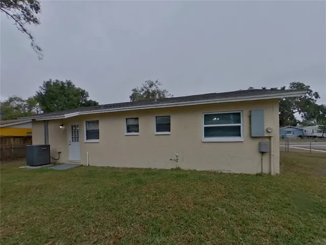 front view of house with a yard