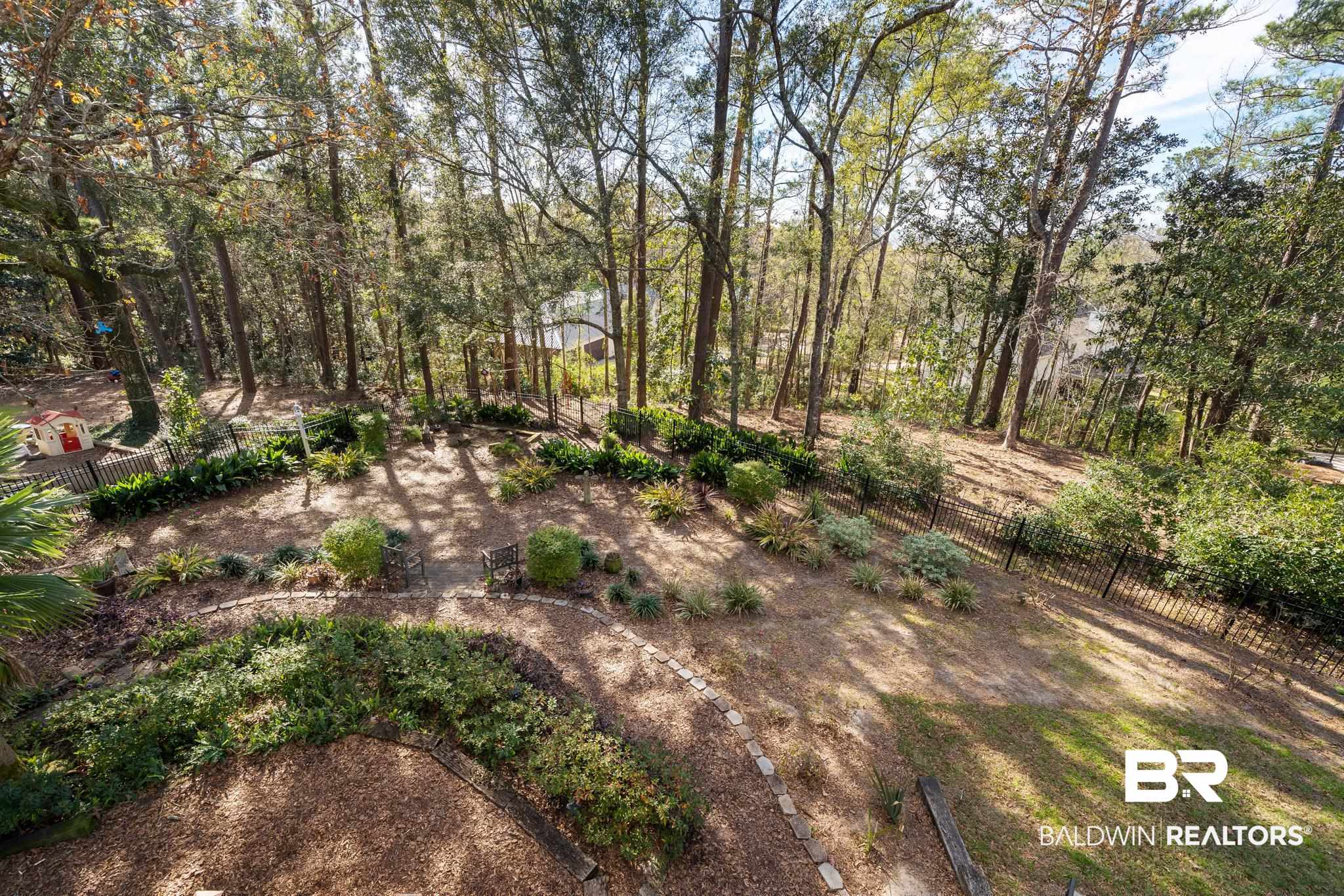 203 Potters Mills Road Daphne, AL 36526 - Photo 41 of 45 Fenced Back Yard
