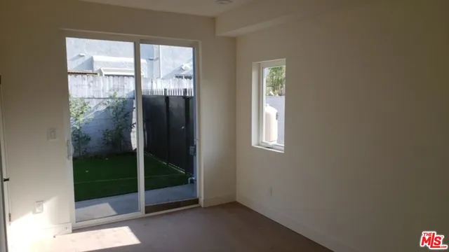 a view of kitchen and window