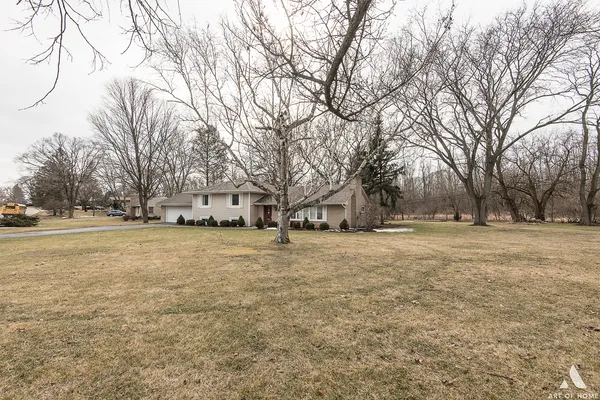 a view of outdoor space with trees