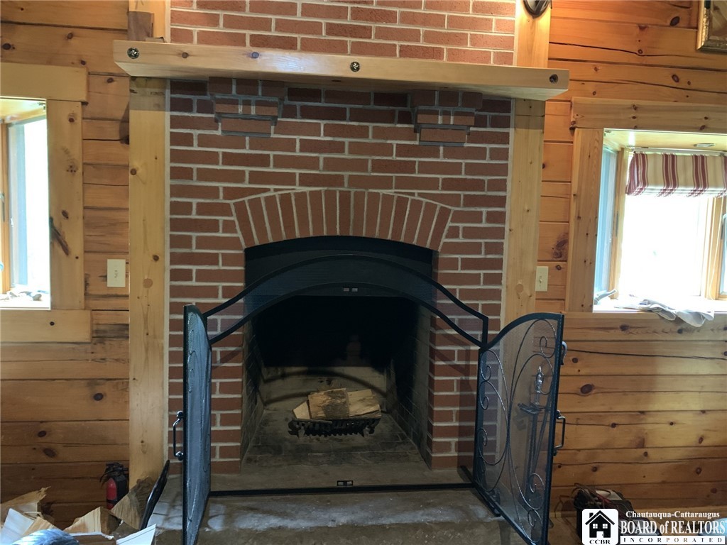 4435 Cobb Road Gerry, NY 14740 - Photo 11 of 34 Wood burning Fireplace