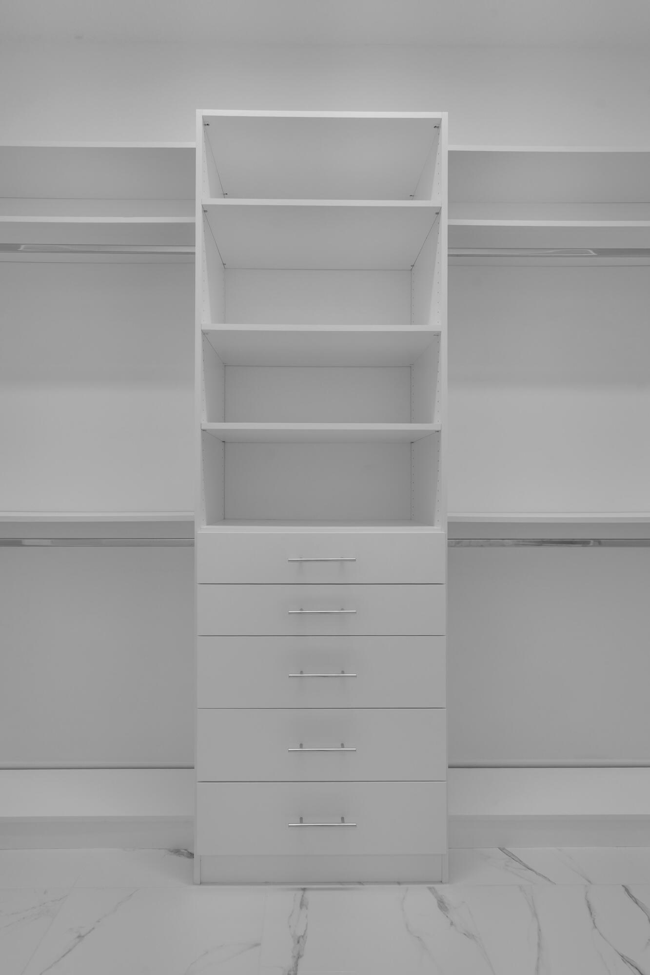 8281 Oceanus Drive Boca Raton, FL 33496 - Photo 32 of 52 a view of walk in closet with empty racks