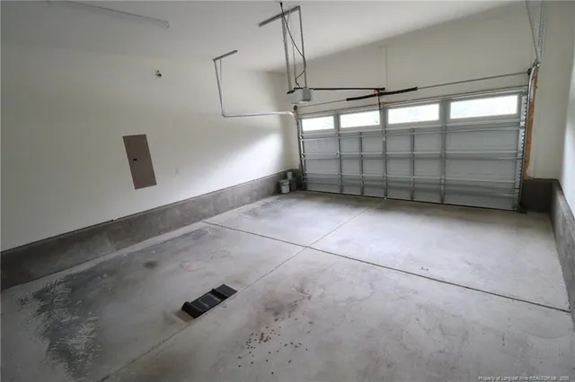 a view of a room with rack