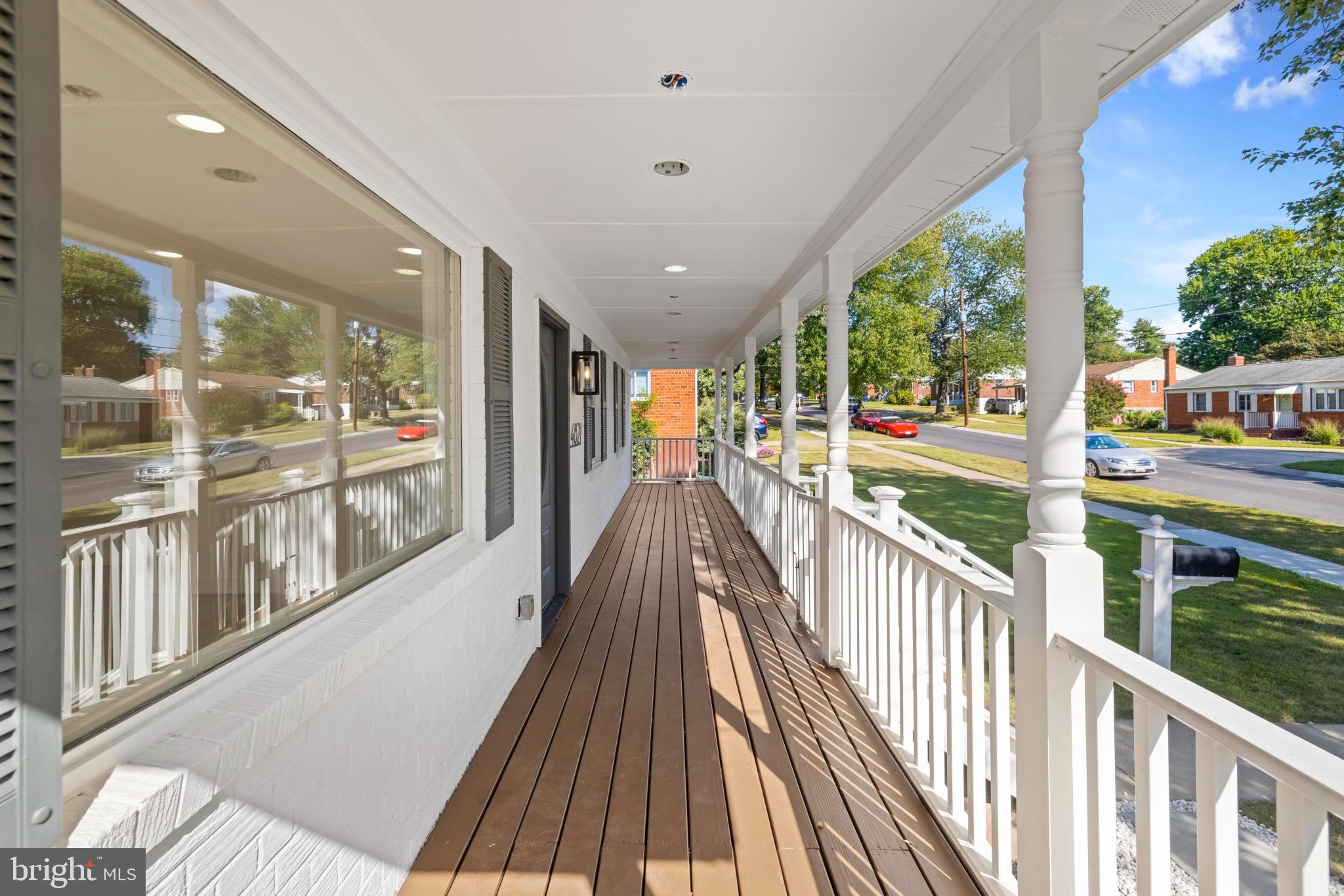 4821 Topping Road Rockville, MD 20852 - Photo 3 of 45 a view of a balcony