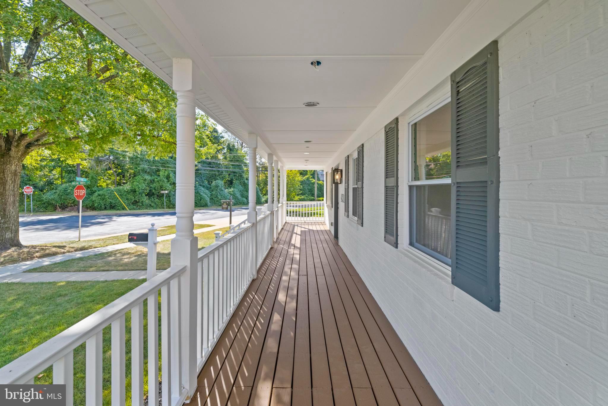 4821 Topping Road Rockville, MD 20852 - Photo 4 of 45 a view of balcony with wooden floor