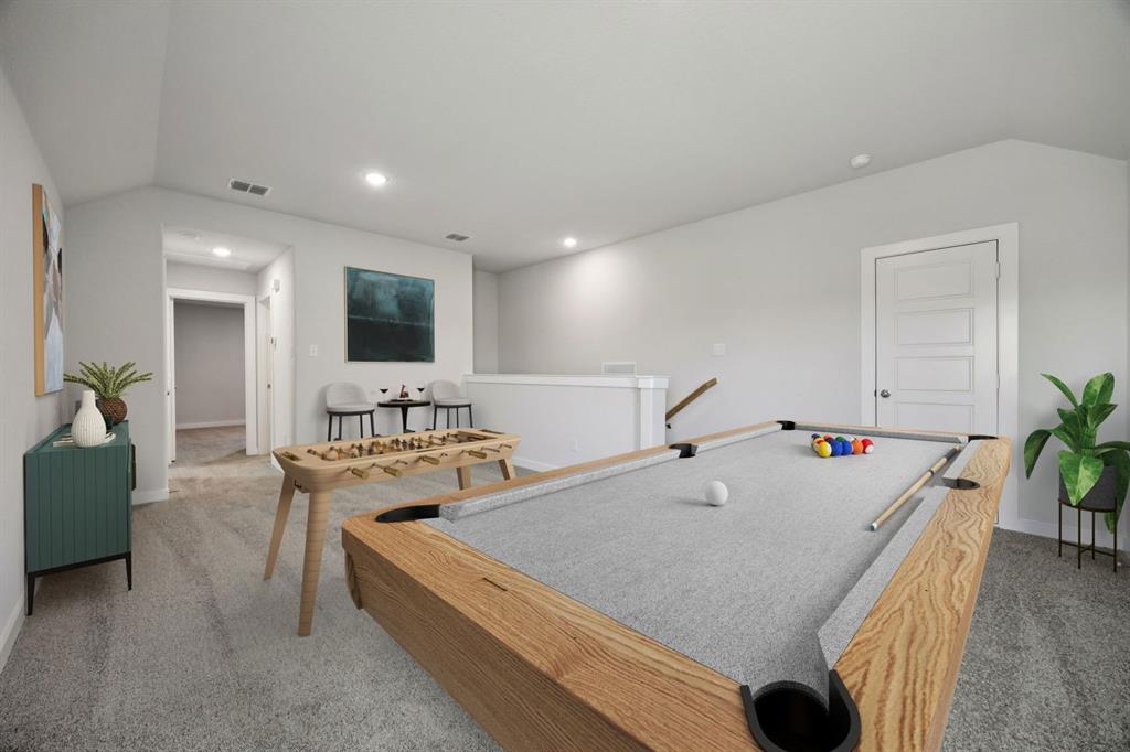 720 Poppy Lane Lavon, TX 75166 - Photo 24 of 36 Game Room in the Haylee home plan by Trophy Signature Homes - REPRESENTATIVE PHOTO