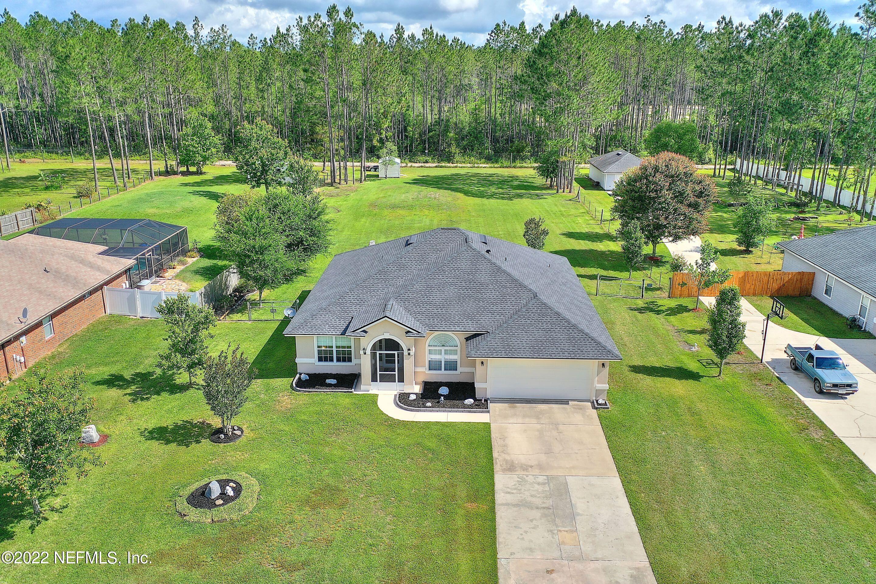 9186 Ford Road Bryceville, FL 32009 - Photo 6 of 29 John Brenda front ariel 2