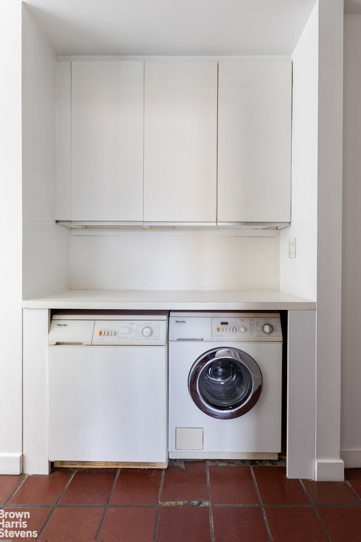 37 Riverside Drive, Unit 10B Manhattan, NY 10023 - Photo 20 of 25 a close view of a washer and dryer