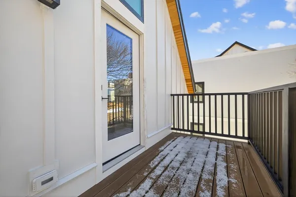 a view of a wooden floor