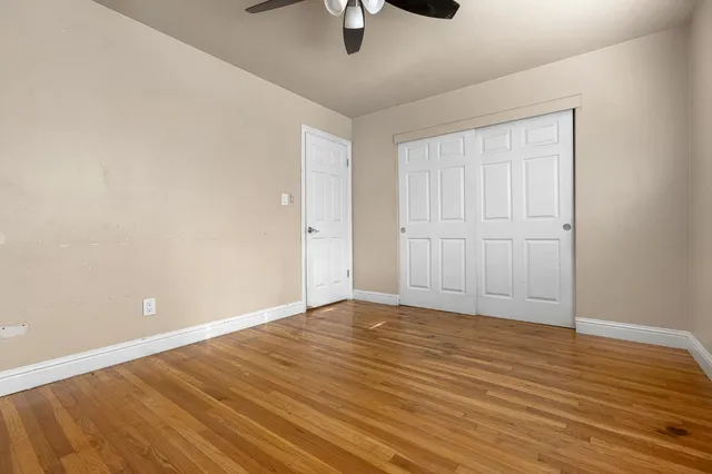 wooden floor in an empty room