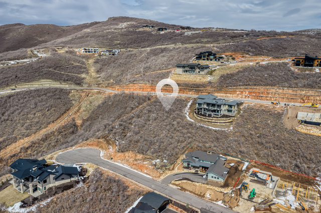 1982 East Outlaw Road, Unit 42 Kamas, UT 84036 - Photo 3 of 15 Aerial overview of property's location featuring a mountain backdrop