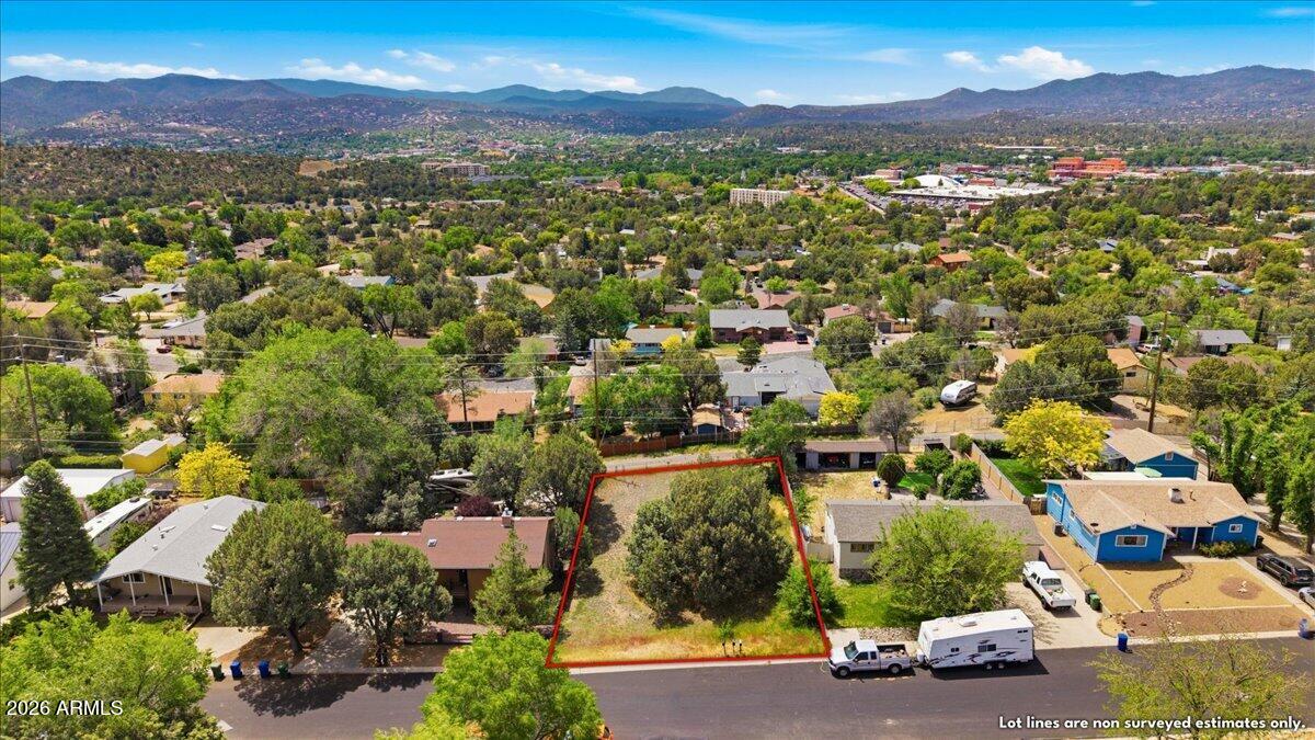 617 Flora Street, Unit 8 Prescott, AZ 86301 - Photo 3 of 7 1-Aerial View N