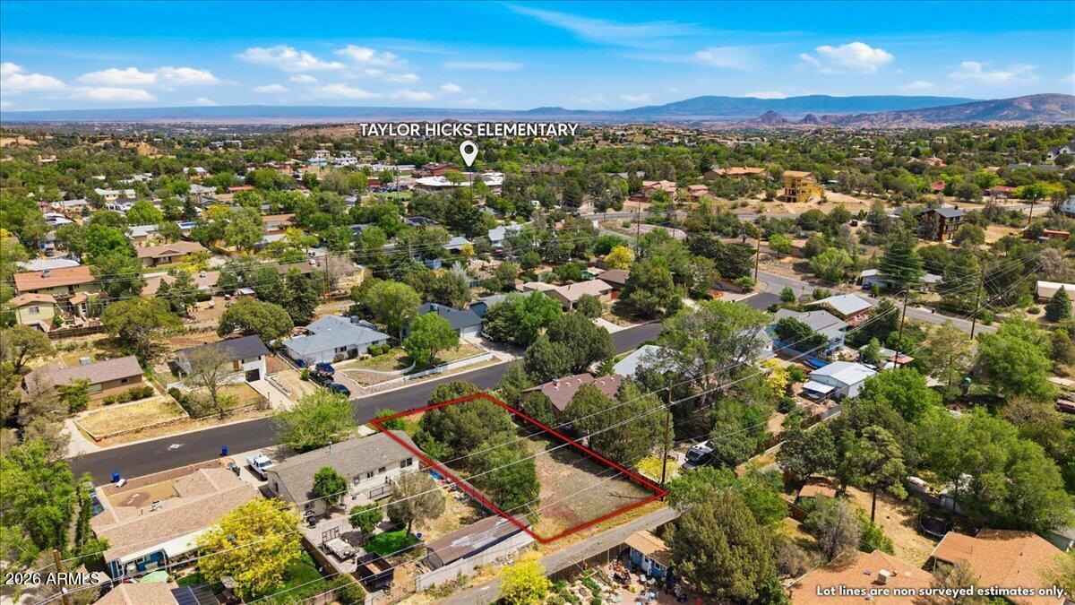 617 Flora Street, Unit 8 Prescott, AZ 86301 - Photo 6 of 7 4-Aerial View SW