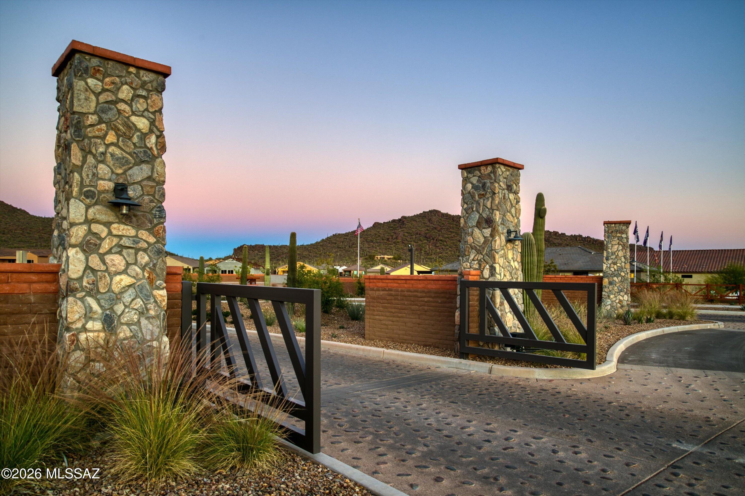 8489 North Lone Ranger Road Tucson, AZ 85743 - Photo 47 of 50 A beautiful gated community offering privacy and gorgeous protected views.