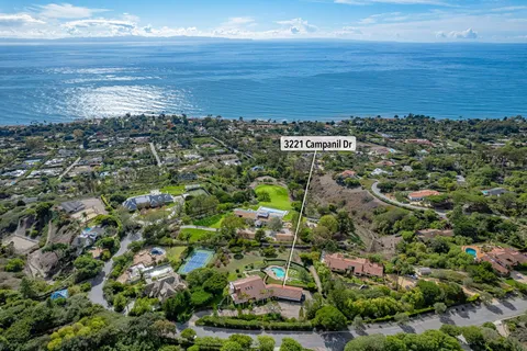$6,488,000 | 3221 Campanil Drive, Santa Barbara, CA 93109