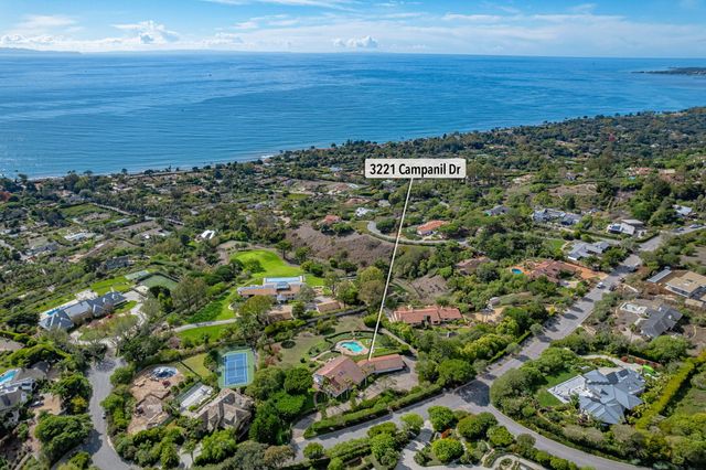 $6,488,000 | 3221 Campanil Drive, Santa Barbara, CA 93109